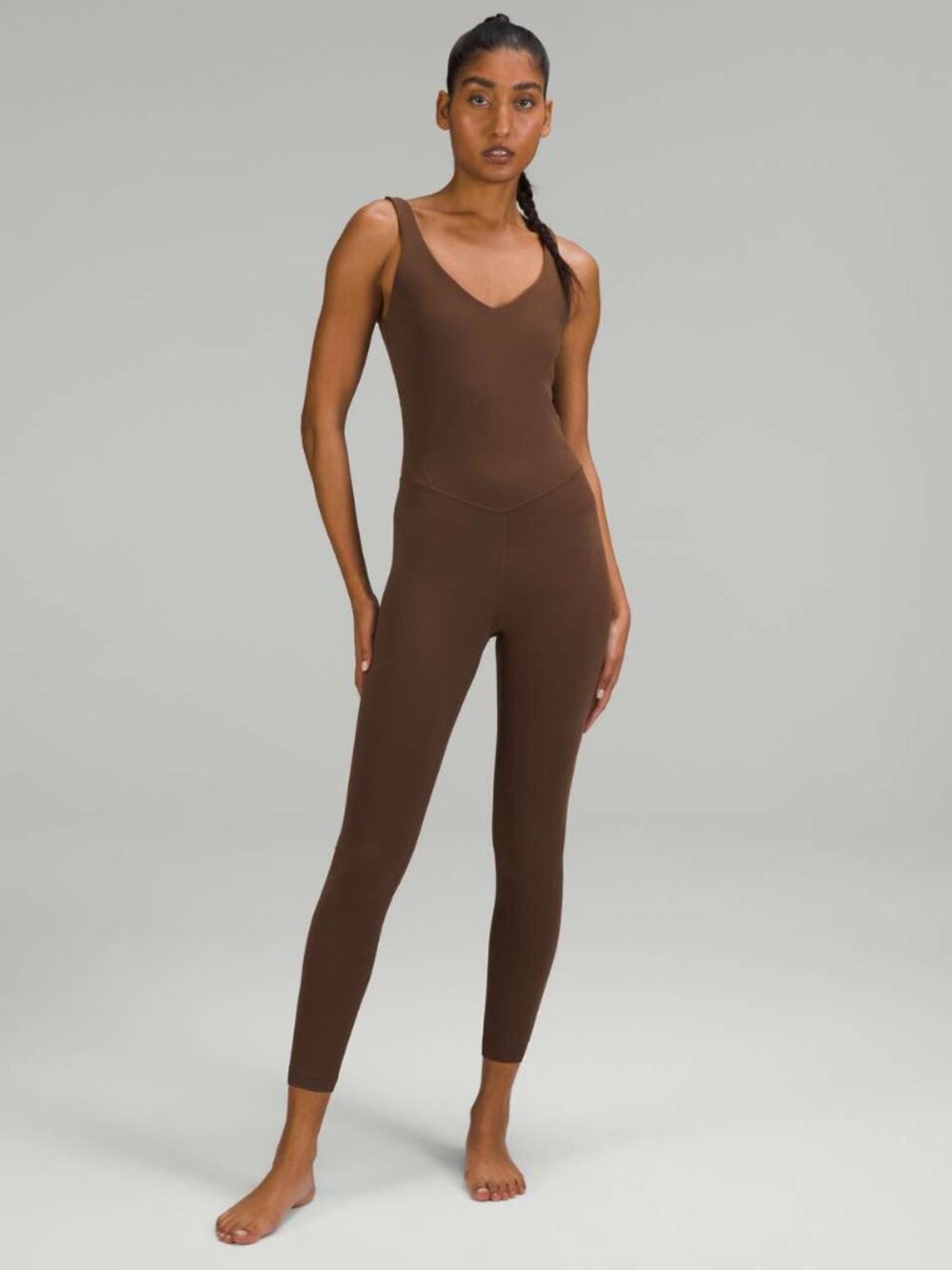 NWT - Lululemon Align Bodysuit 25" (Java) - Size 10